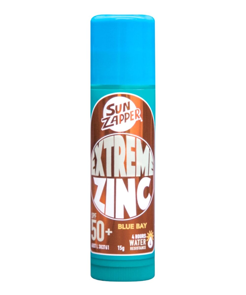 Kolorowy Sztyft Przeciwsłoneczny Sun Zapper Extreme Zinc Stick Blue SPF 50+