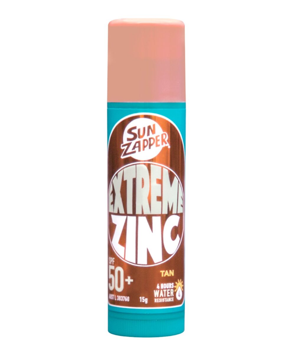 Kolorowy Sztyft Przeciwsłoneczny Sun Zapper Extreme Zinc Stick Tan SPF 50+