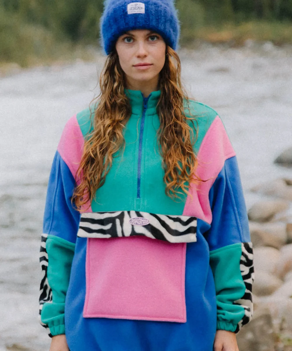 JUNGMOB BLUZA POLAR BUBBLE DISCO