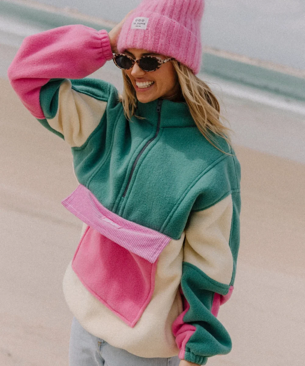 JUNGMOB BLUZA POLAR FRAGOLA