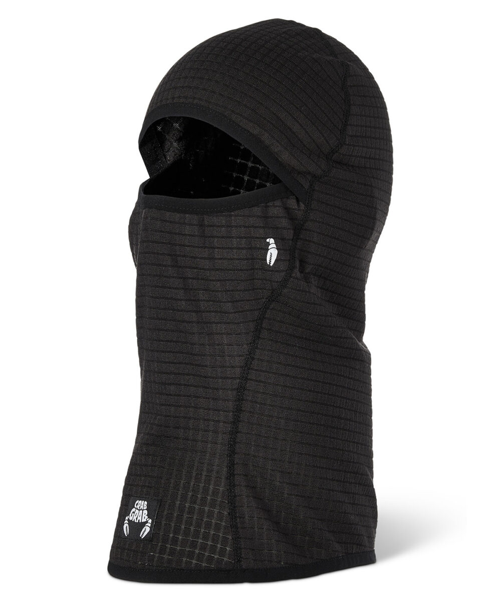 Kominiarka Crab Grab Clawva Waffle Fleece Black 2026