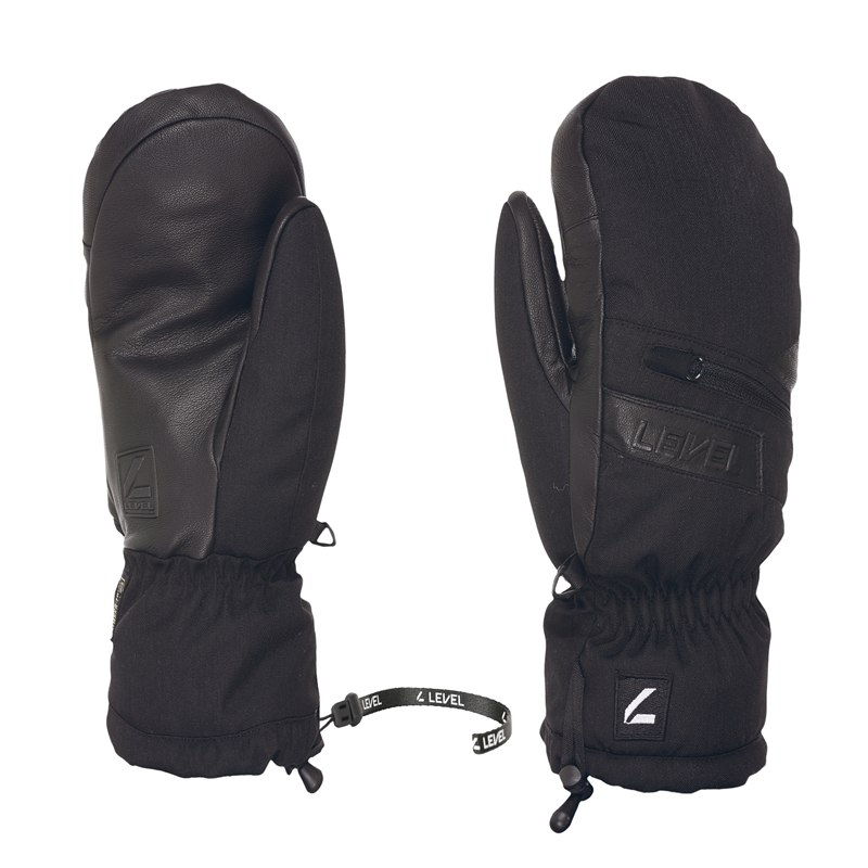 Rękawice Snowboardowe LEVEL Switchback Mitt Black 2026
