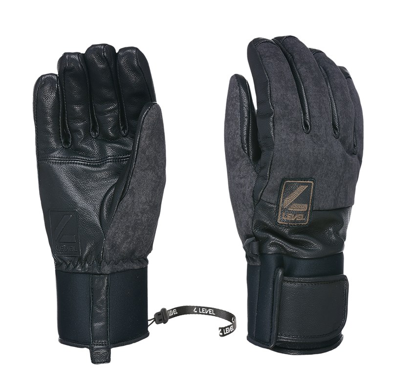 Rękawice Snowboardowe LEVEL Rover Black Grey 2026