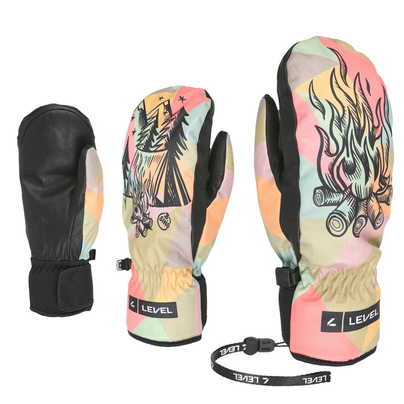 Rękawice Snowboardowe LEVEL Vertigo Pro Mitt Black Camo 2026