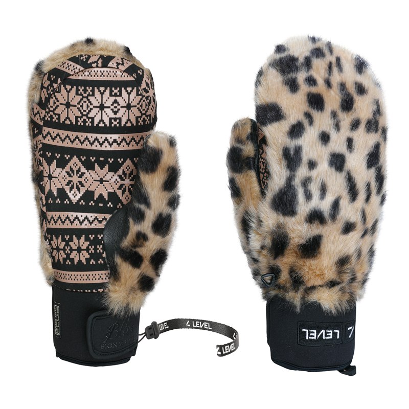 Rękawice Snowboardowe LEVEL Siberian Mitt Brown 2026