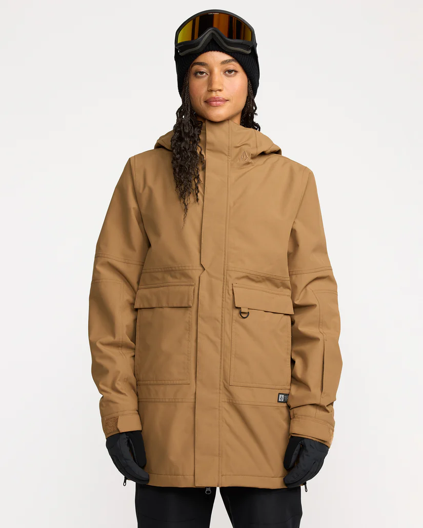 Kurtka Snowboardowa VOLCOM QC CRUISER INS PARKA BRONZE 2026