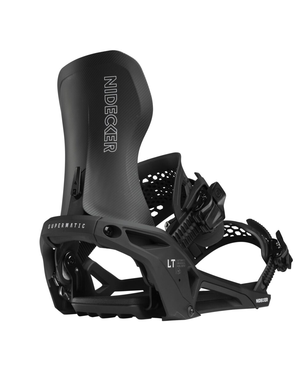 Wiązania Snowboardowe Nidecker Supermatic LT Black 2026
