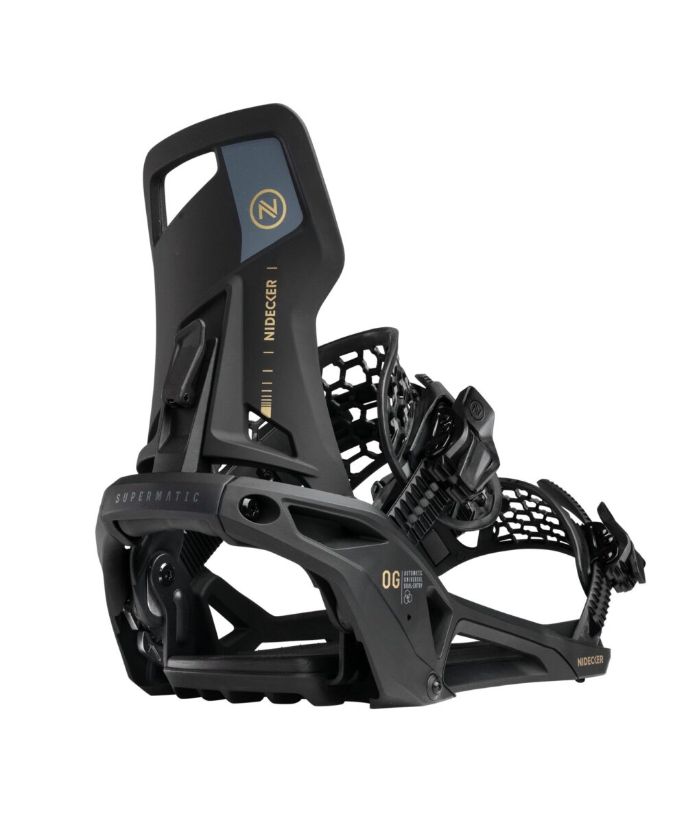 Wiązania Snowboardowe Nidecker Supermatic OG Black 2026