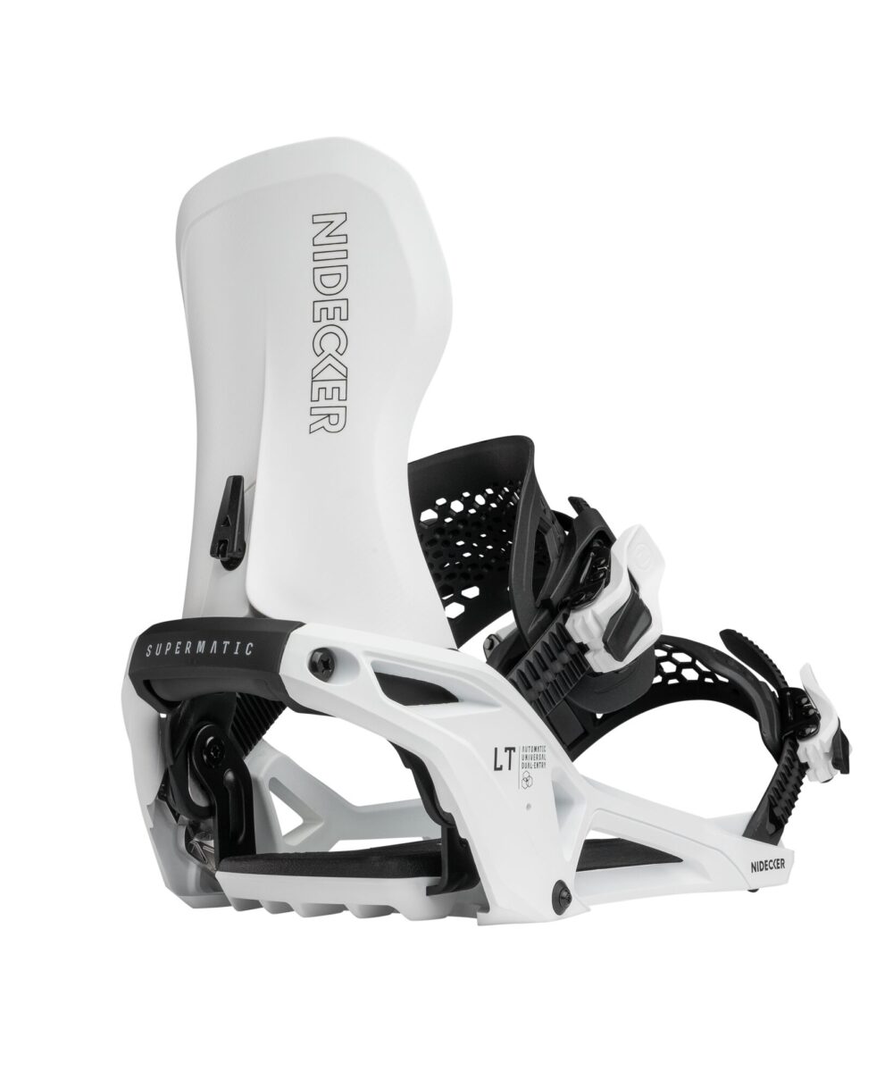Wiązania Snowboardowe Nidecker Supermatic LT White 2026