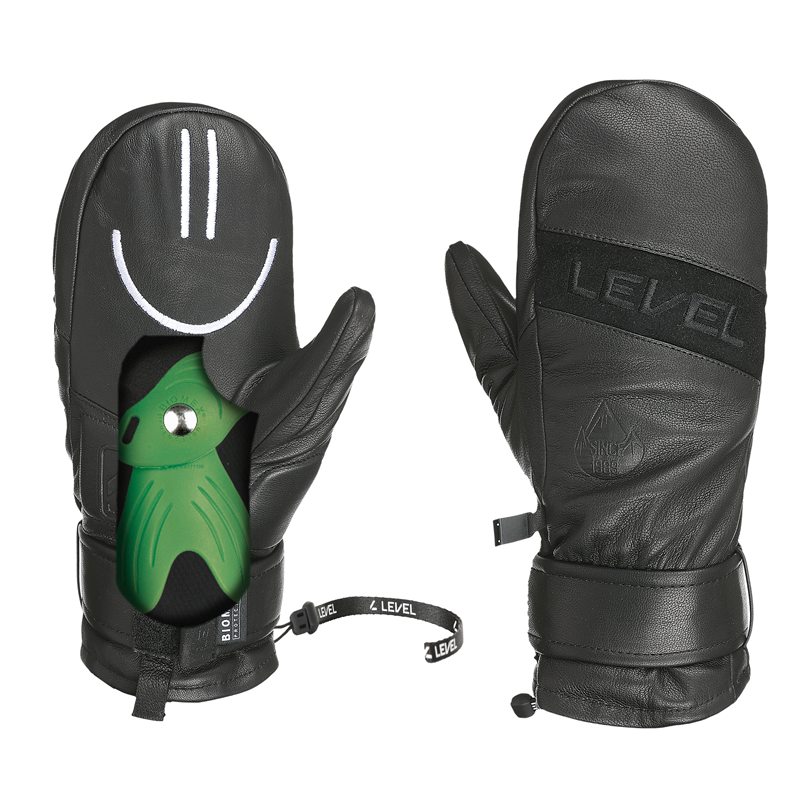 Rękawice Snowboardowe LEVEL Phantom Mitt Black 2026