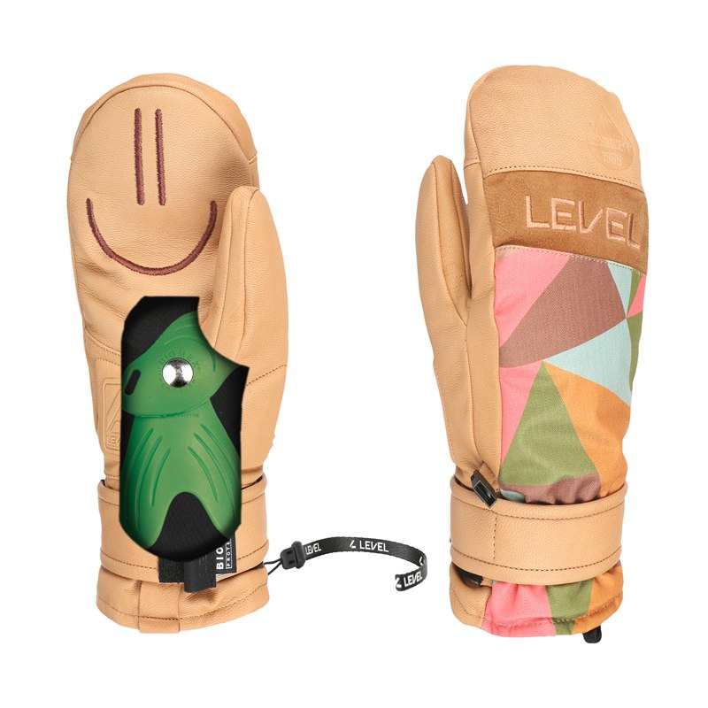 Rękawice Snowboardowe LEVEL Phantom Mitt Pk Brown 2026