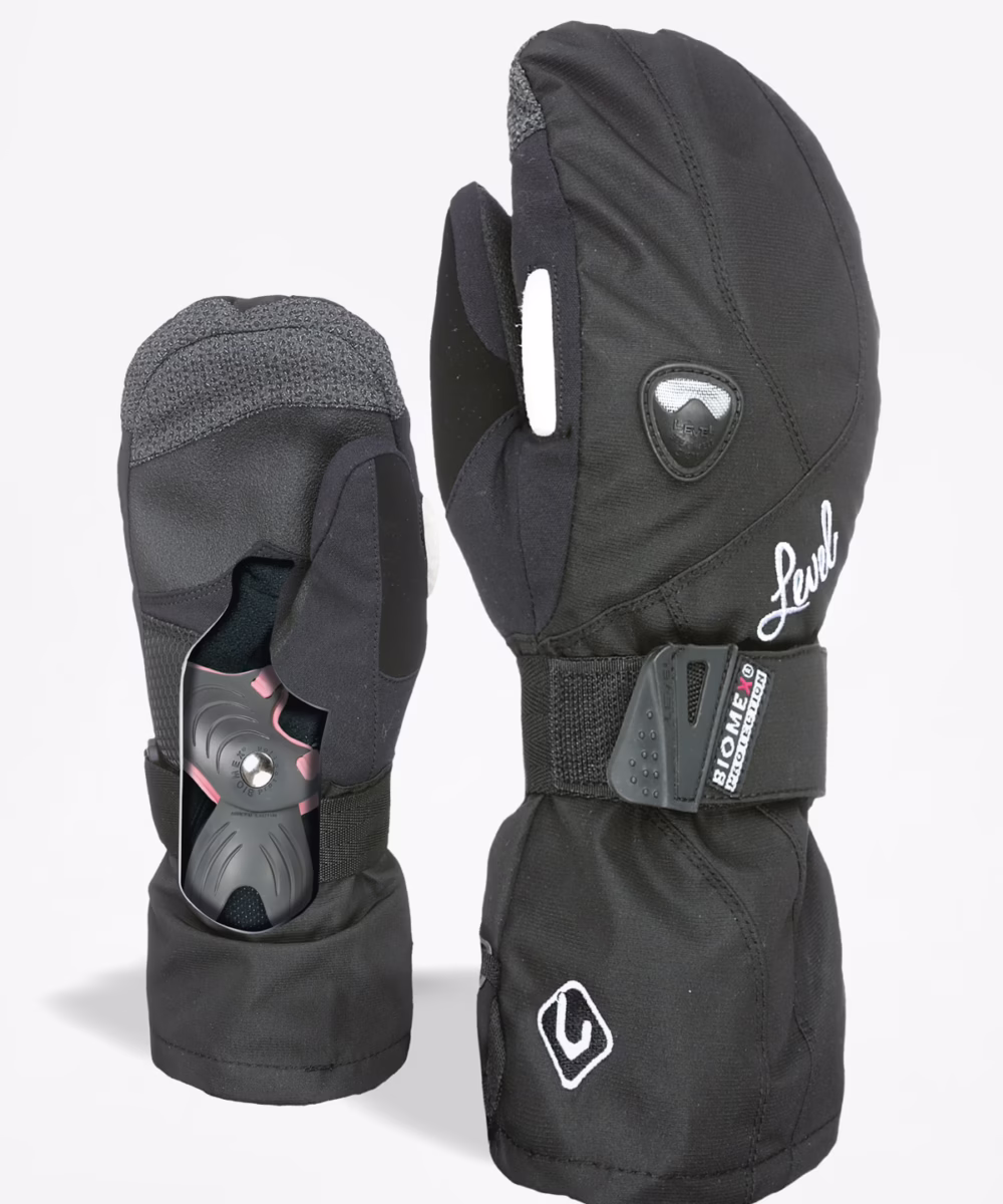Rękawice Snowboardowe LEVEL Butterfly Mitt Black 2026