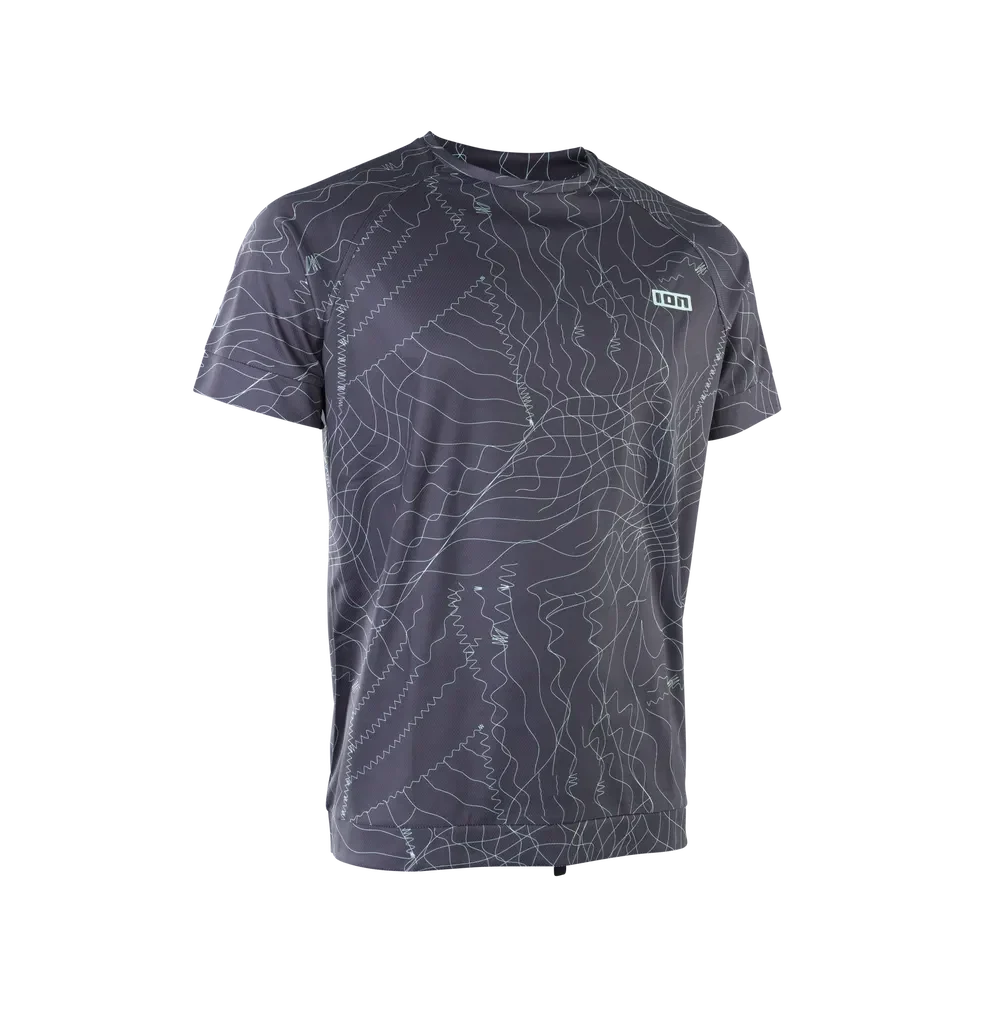 Męska Lycra ION Wetshirt SS Distorted Gray
