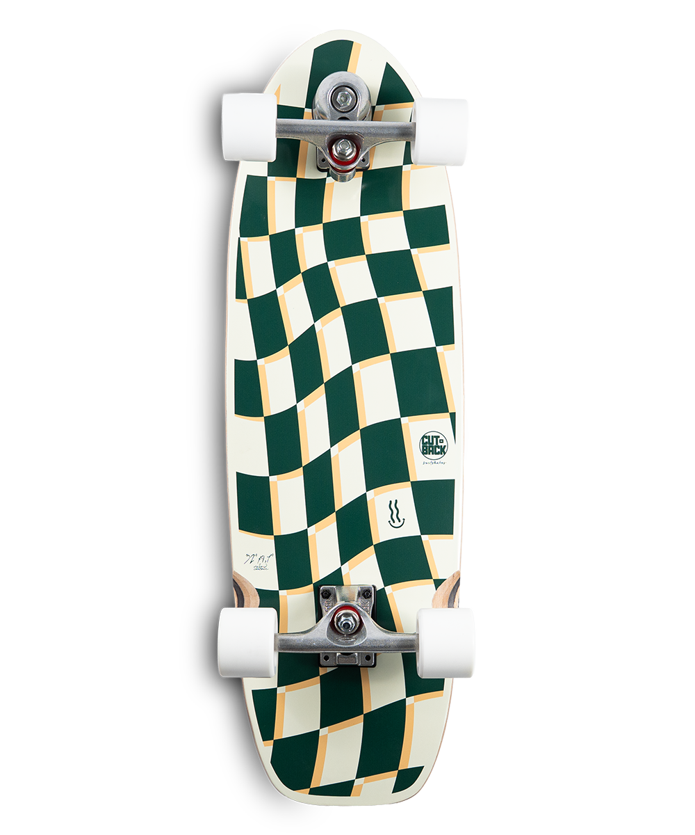 Deska Surfskate CUTBACK Checkmate 32" ST