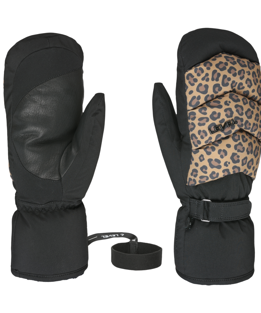 Rękawice Snowboardowe LEVEL Ultralite Mitt Pink Brown