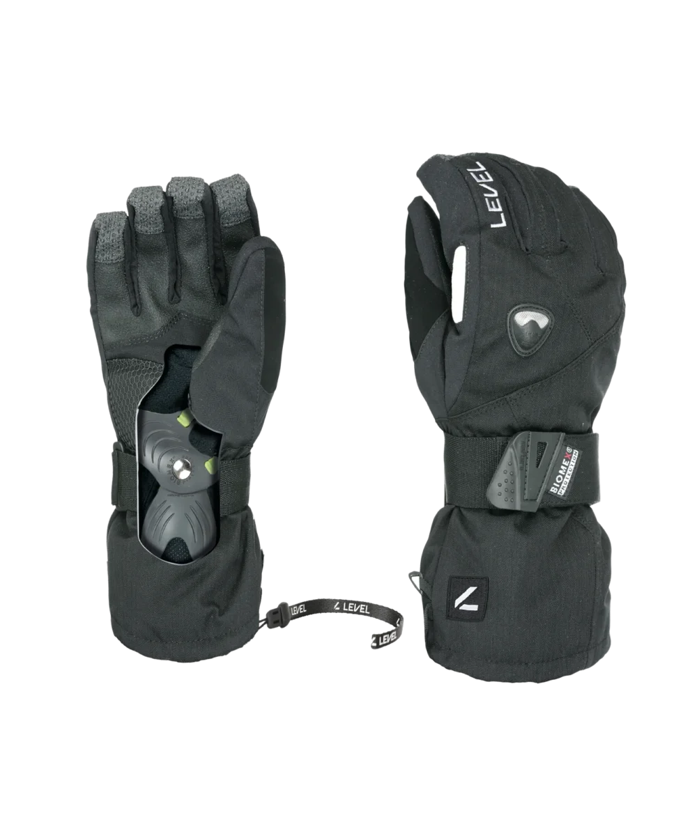Rękawice Snowboardowe LEVEL Fly Black