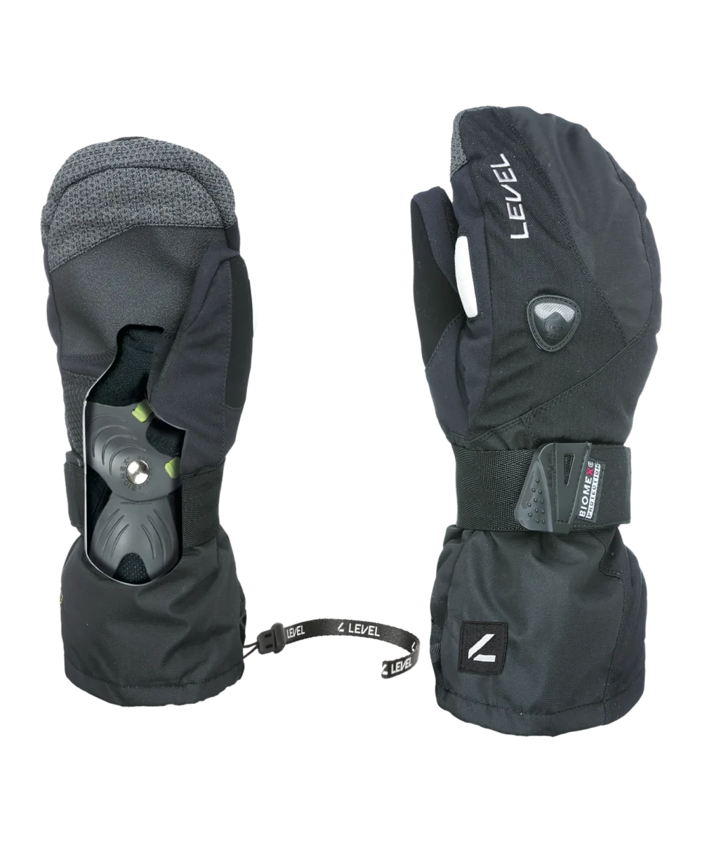 Rękawice Snowboardowe LEVEL Fly Mitt Black