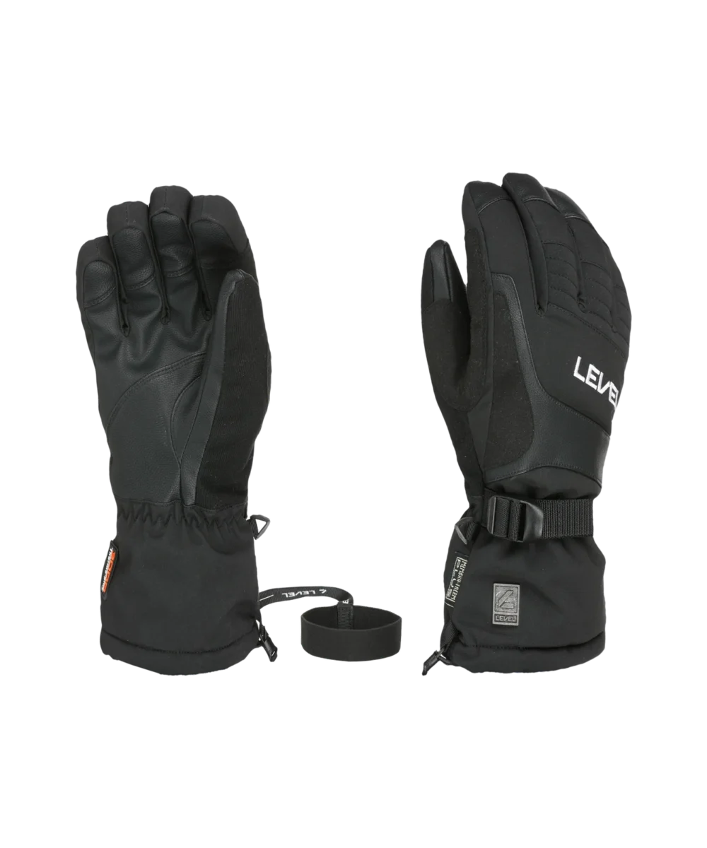 Rękawice Snowboardowe LEVEL Patrol Black