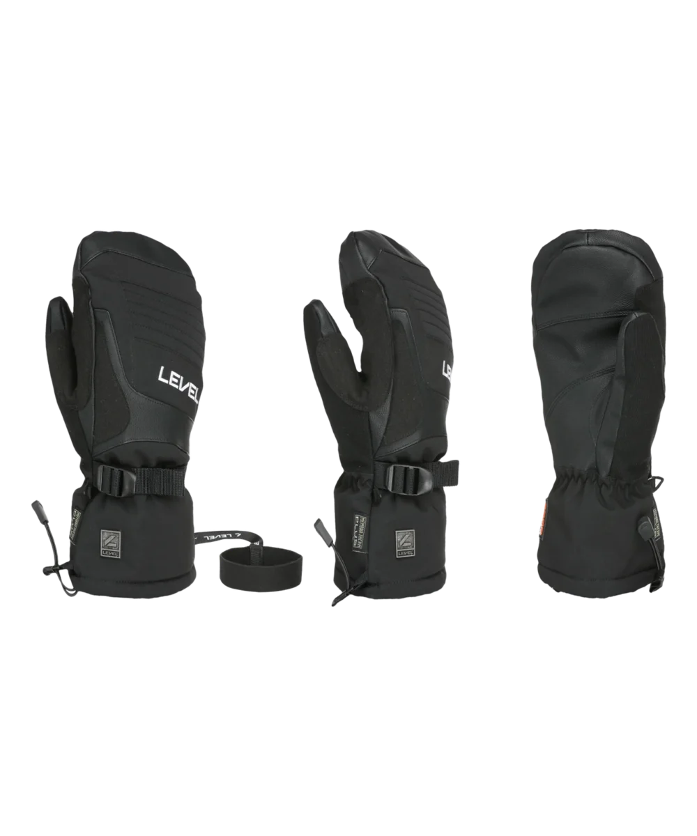 Rękawice Snowboardowe LEVEL Patrol Mitt Black