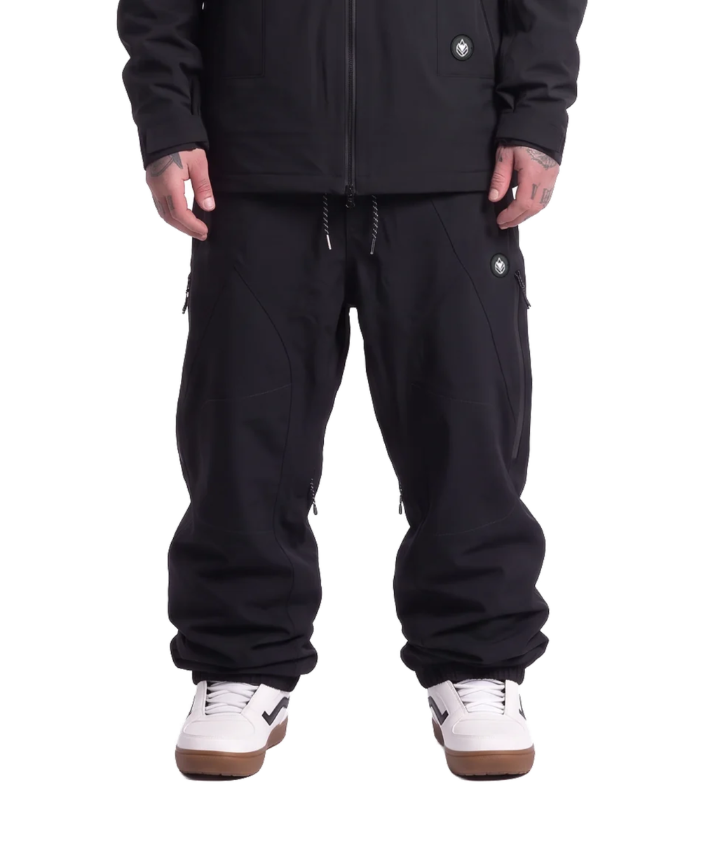 Spodnie snowboardowe Phieres Chaletoph PT Black 2027