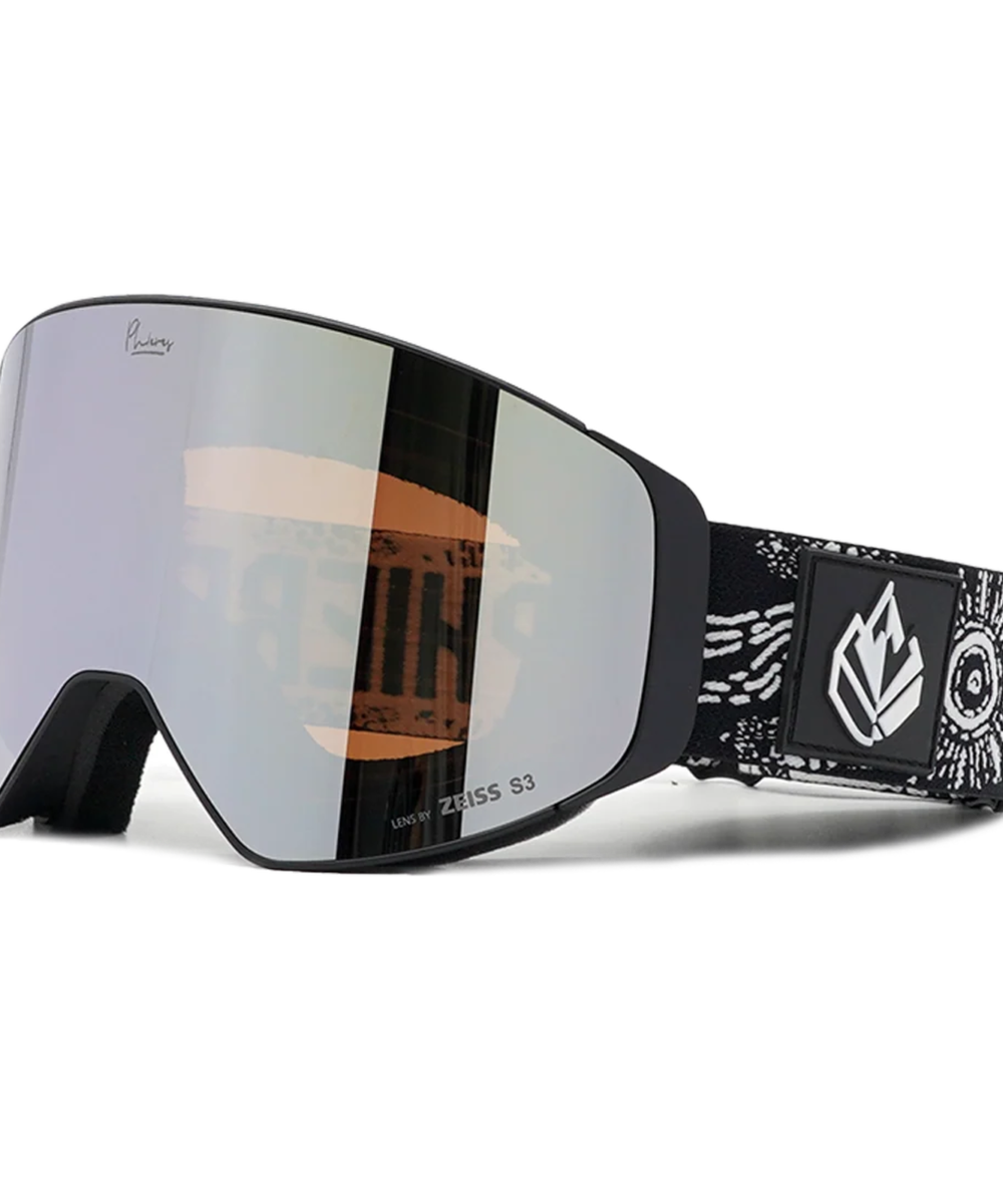 Gogle snowboardowe Phieres PH-12sixty Black JJ White
